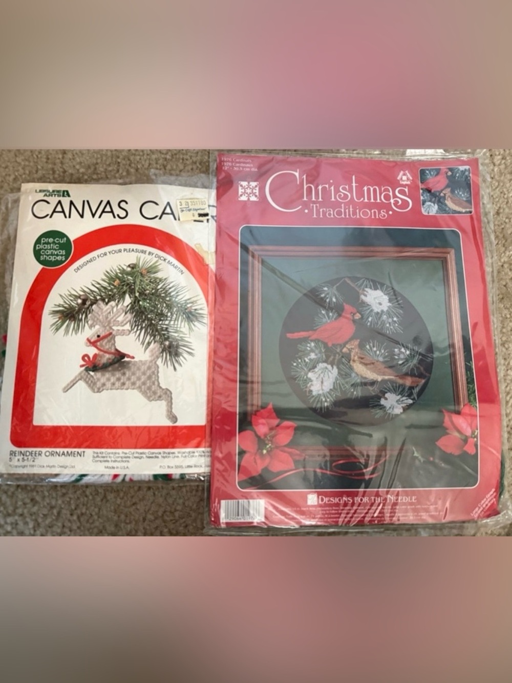 Bundle of Vintage cross stitch kits.